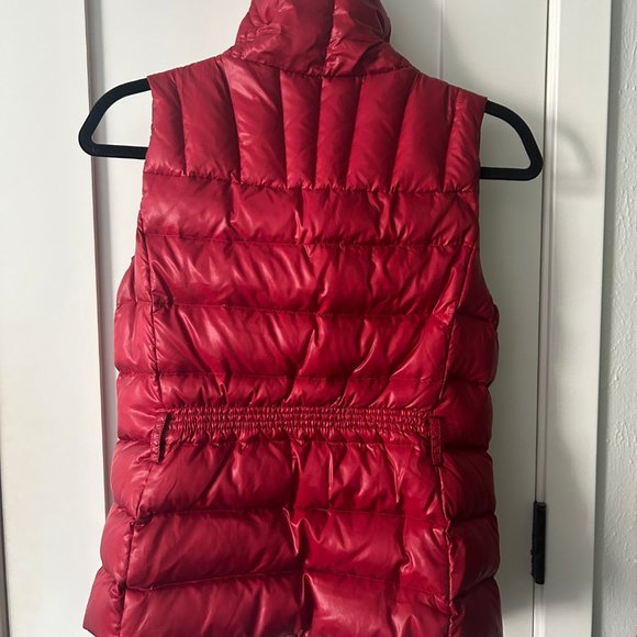 Happy Goat Lucky Kayla Down Vest Red Small - Picture 9 of 9